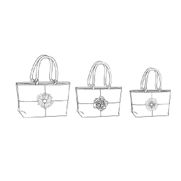 Vintage 2008 McCalls 5598 Sewing Pattern - 3 Size Lined Totes - Kay Whitt Design - Picture 2 of 3